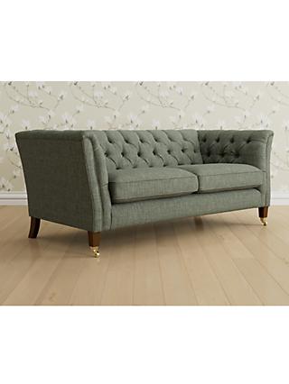 Chatsworth Range, Laura Ashley Chatsworth Medium 2 Seater Sofa, Teak Leg, Bainton Sage