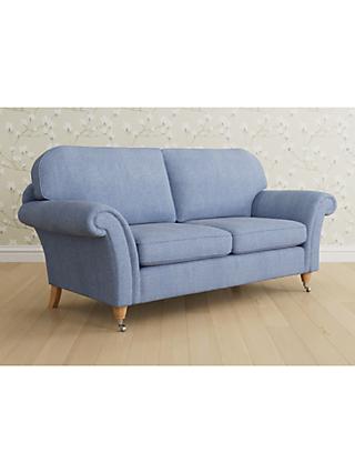 Laura Ashley Mortimer Large 3 Seater Sofa, Oak Leg