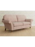 Laura Ashley Mortimer Large 3 Seater Sofa, Teak Leg, Edwin Blush