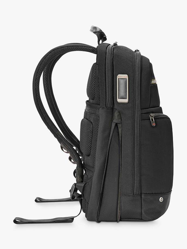 Briggs & Riley HTA Slim Expandable Backpack, Black
