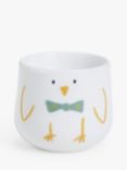 John Lewis Kids' Easter Bunny Porcelain Egg Cup, White/Multi