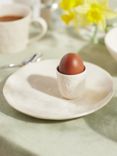 John Lewis Floral Debossed Stoneware Egg Cup