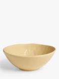 John Lewis Floral Debossed Stoneware Cereal Bowl, 16cm