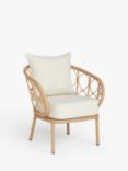 John Lewis Infinity Garden Lounge Chair, Natural