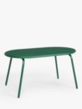 John Lewis ANYDAY Oval Metal Garden Coffee Table, 90cm