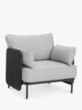 John Lewis Reed 4-Seater Modular Garden Lounge Set, Grey
