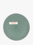 John Lewis ANYDAY Round Braided Placemats, Set of 4, Dusty Green