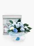 Babyblooms Welcome Baby Clothes Posy Bouquet, Blue