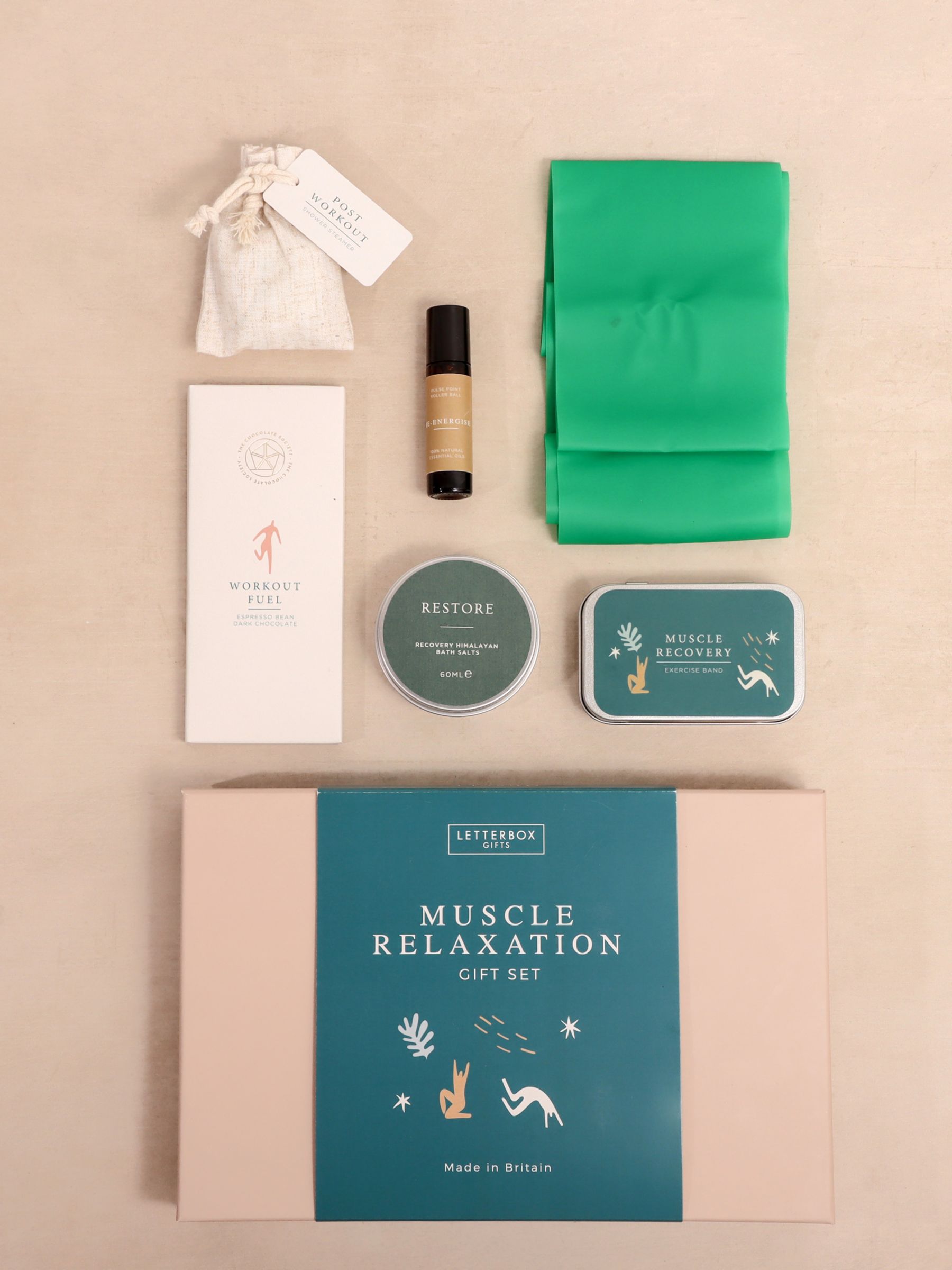 Letterbox Gifts Muscle Relaxation Gift Set 4