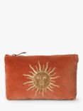 Elizabeth Scarlett Sun Goddess Mini Pouch, Rust