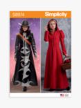 Simplicity Misses' Halloween Coat Costumes Sewing Pattern, S8974, R5