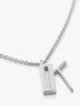 Monica Vinader Initial Necklace, Silver