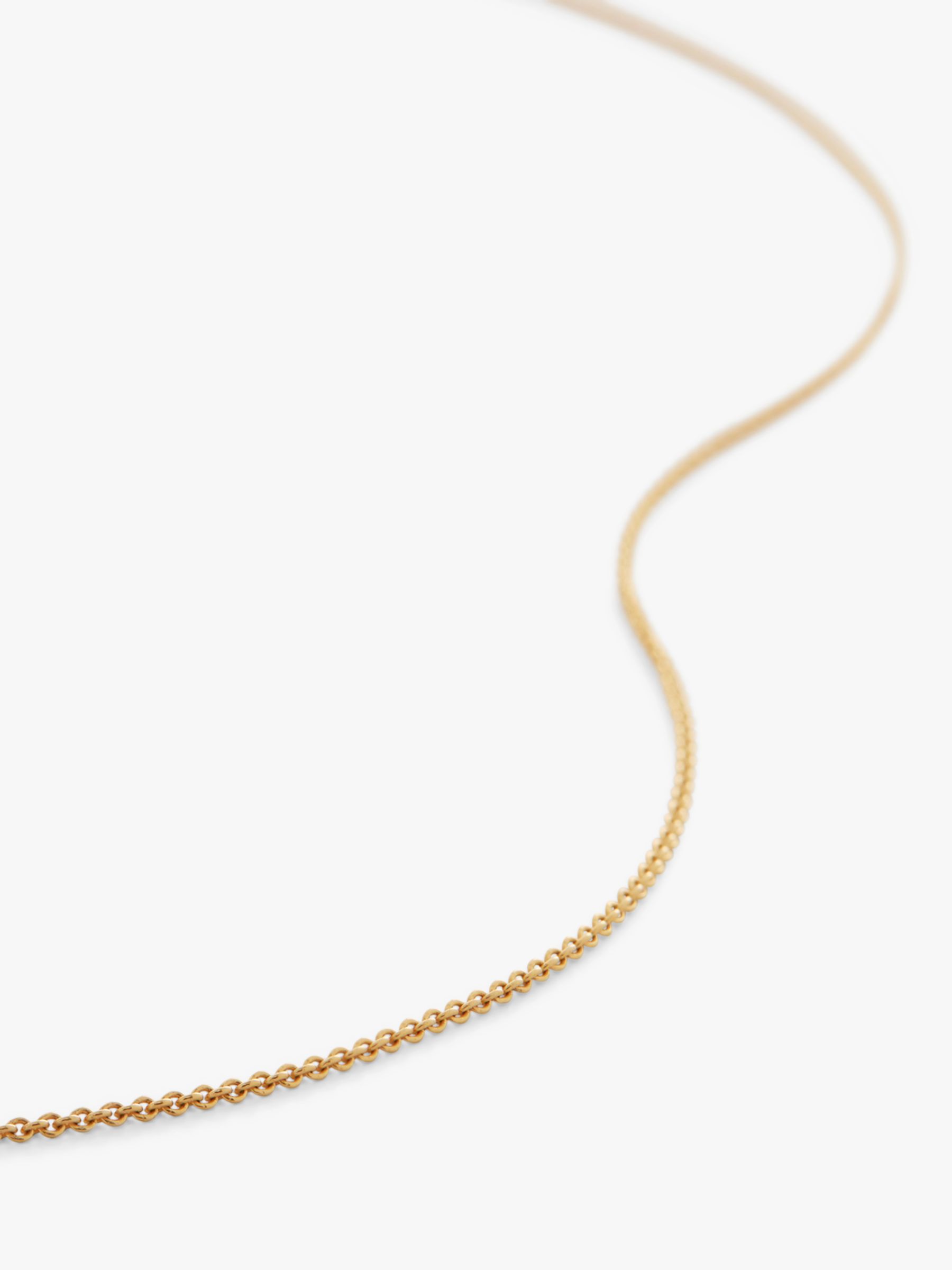 Buy Monica Vinader 17" Fine Chain Necklace Online at johnlewis.com