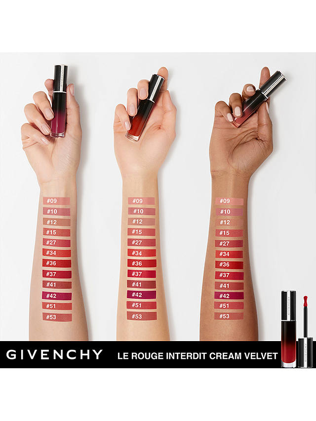 Givenchy Le Rouge Interdit Cream Velvet Lipstick, 41 Brun Érable 4