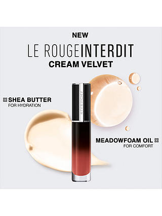 Givenchy Le Rouge Interdit Cream Velvet Lipstick, 41 Brun Érable 6