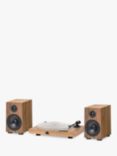 Pro-Ject Juke Box S2 Turntable Set with Speaker Box 5 S2 Speakers, Walnut