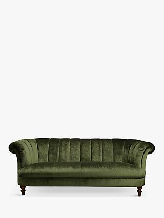Carmen Range, Spink & Edgar by Tetrad Carmen Grand 4 Seater Sofa, Dark Leg, Lafayette Olive