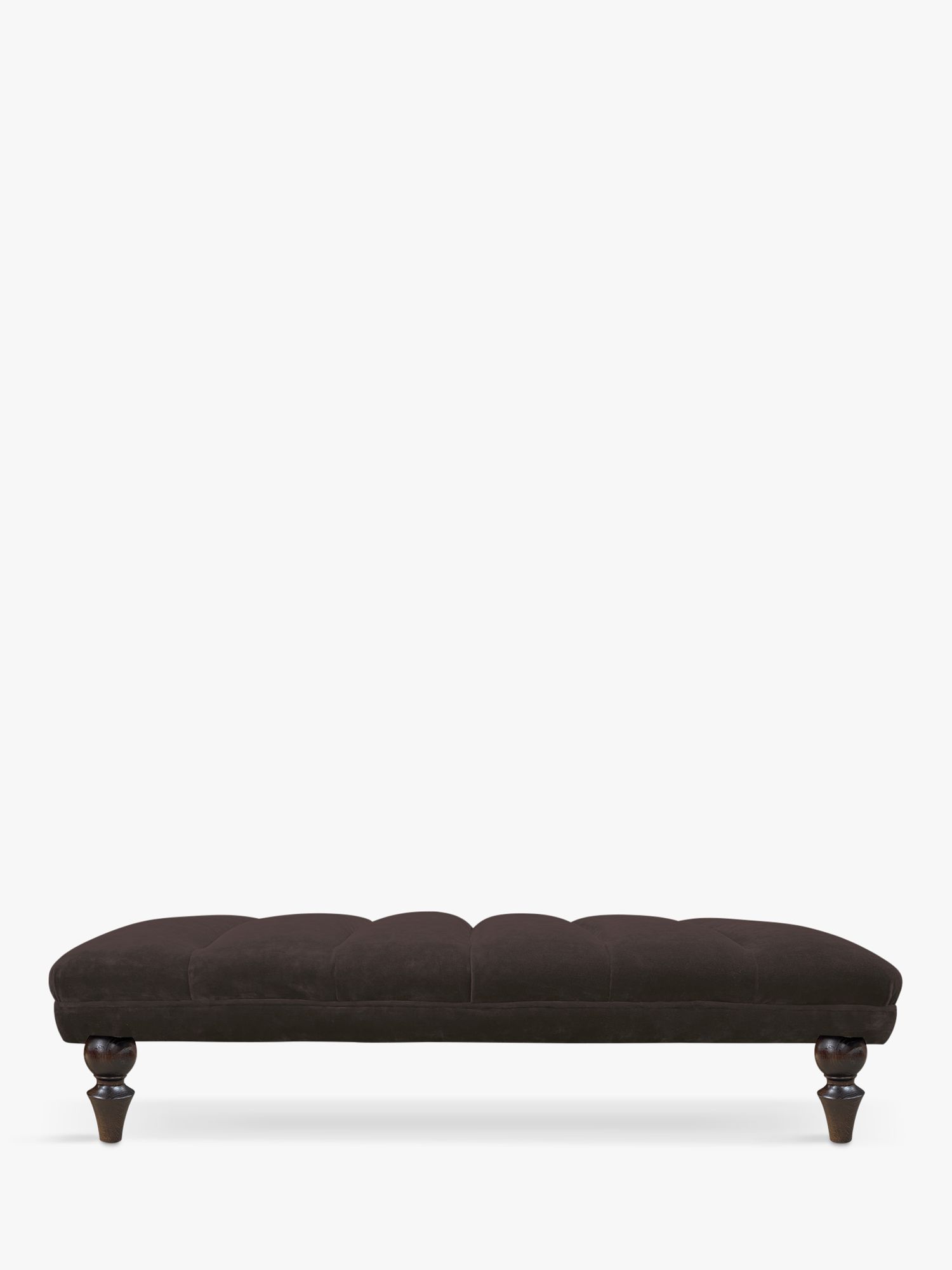 Carmen Range, Spink & Edgar by Tetrad Carmen Footstool, Dark Leg, Lafayette Dark Truffle