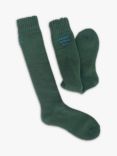 Solesmith Personalised Wellies Gardening Socks, Green, Large