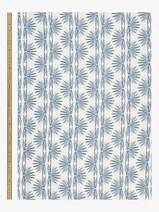 John Lewis Nyra Furnishing Fabric, Lake Blue