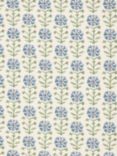 John Lewis Aria Furnishing Fabric, Lake Blue