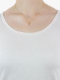 Alex Monroe Scissors Pendant Necklace, Gold