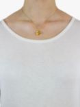 Alex Monroe Teacup Pendant Necklace, Gold