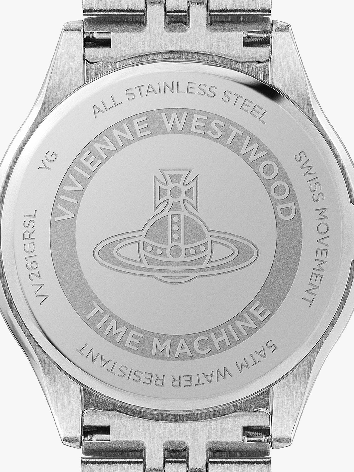 Vivienne Westwood Women's Camberwell Bracelet Strap Watch, Silver at ...