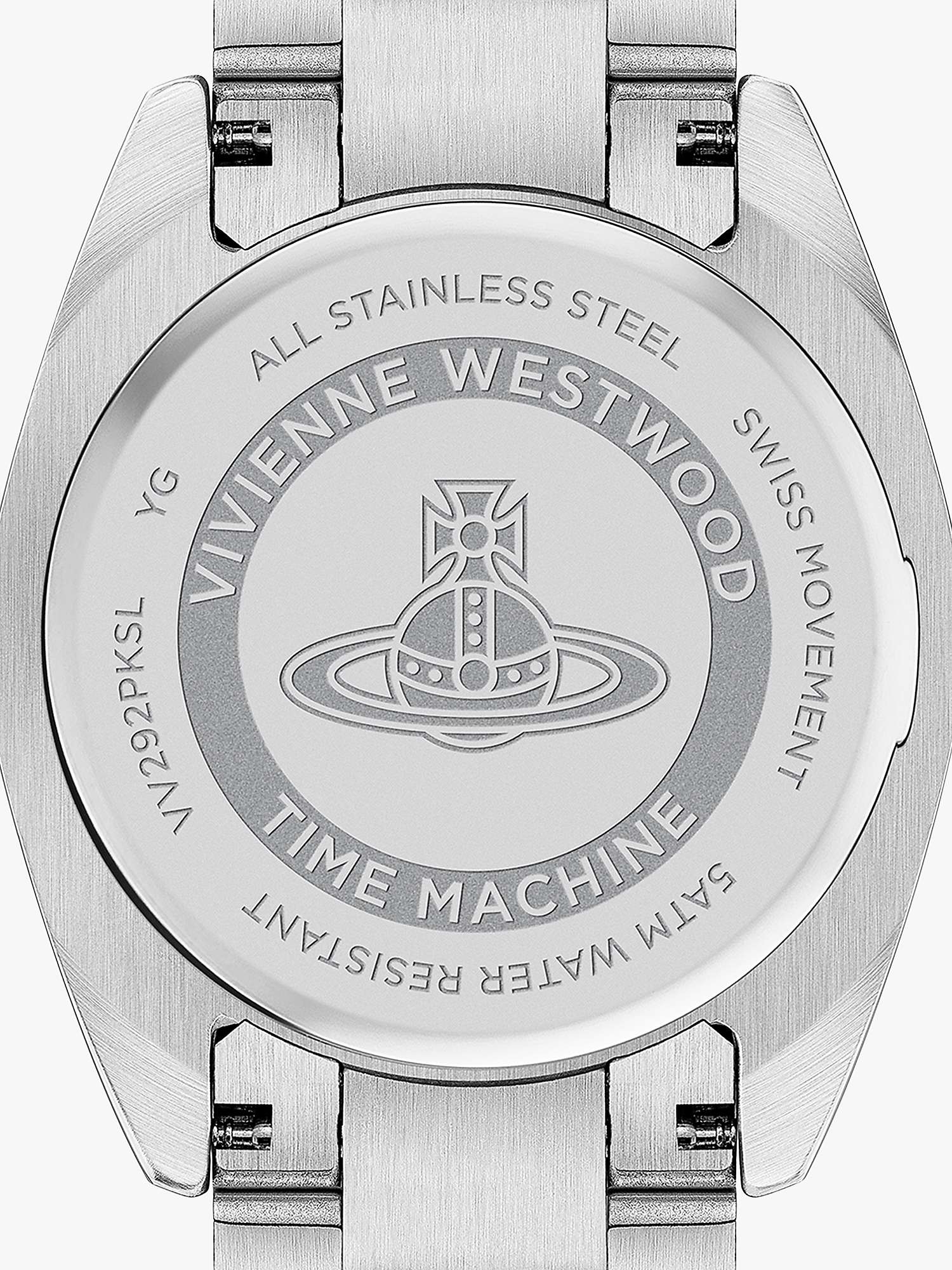 Buy Vivenne Westwood Women's Fenchurch Date Bracelet Strap Watch Online at johnlewis.com