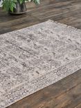 Nkuku Iria Antique Print Rug, Cream, L240 x W150 cm