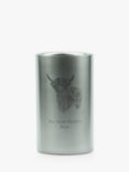 Totally About You Personalised Highland Cow Wine Cooler, Silver