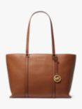 Michael Kors Temple Leather Tote Bag, Navy
