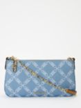 Michael Kors Empire Pouchette Denim Clutch Bag