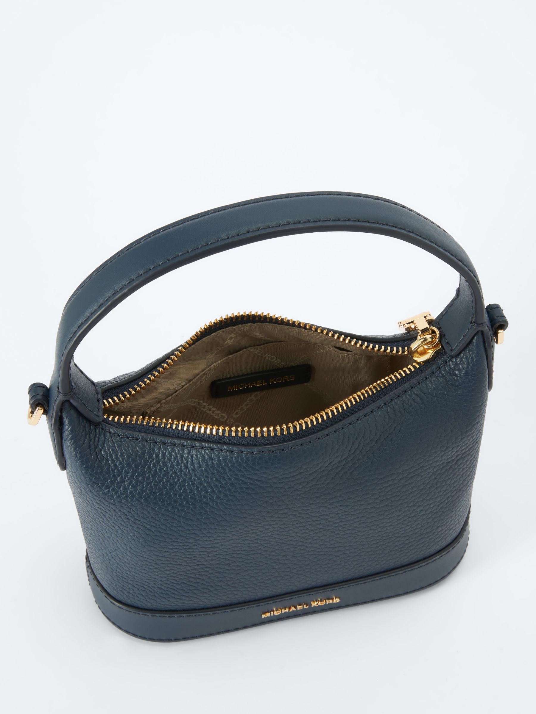 Buy Michael Kors Wythe Small Leather Crossbody Bag Online at johnlewis.com