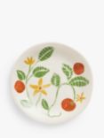 John Lewis Orangery Oranges Fine China Small Plate, 15cm, Orange/Multi