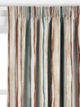 John Lewis Brooke Stripe Made to Measure Curtains or Roman Blind, Natural