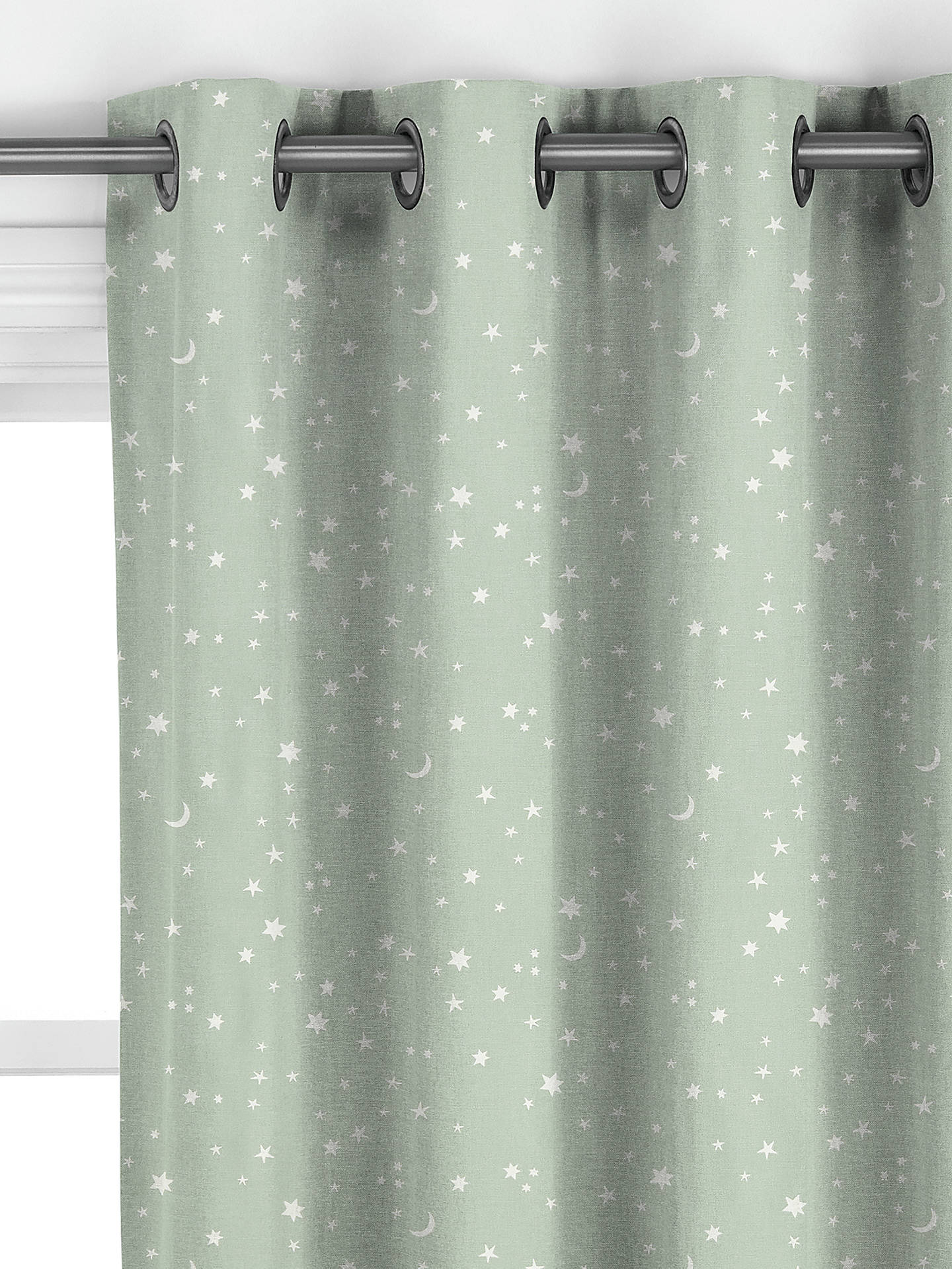 John Lewis Starry Sky Made to Measure Curtains, Mist