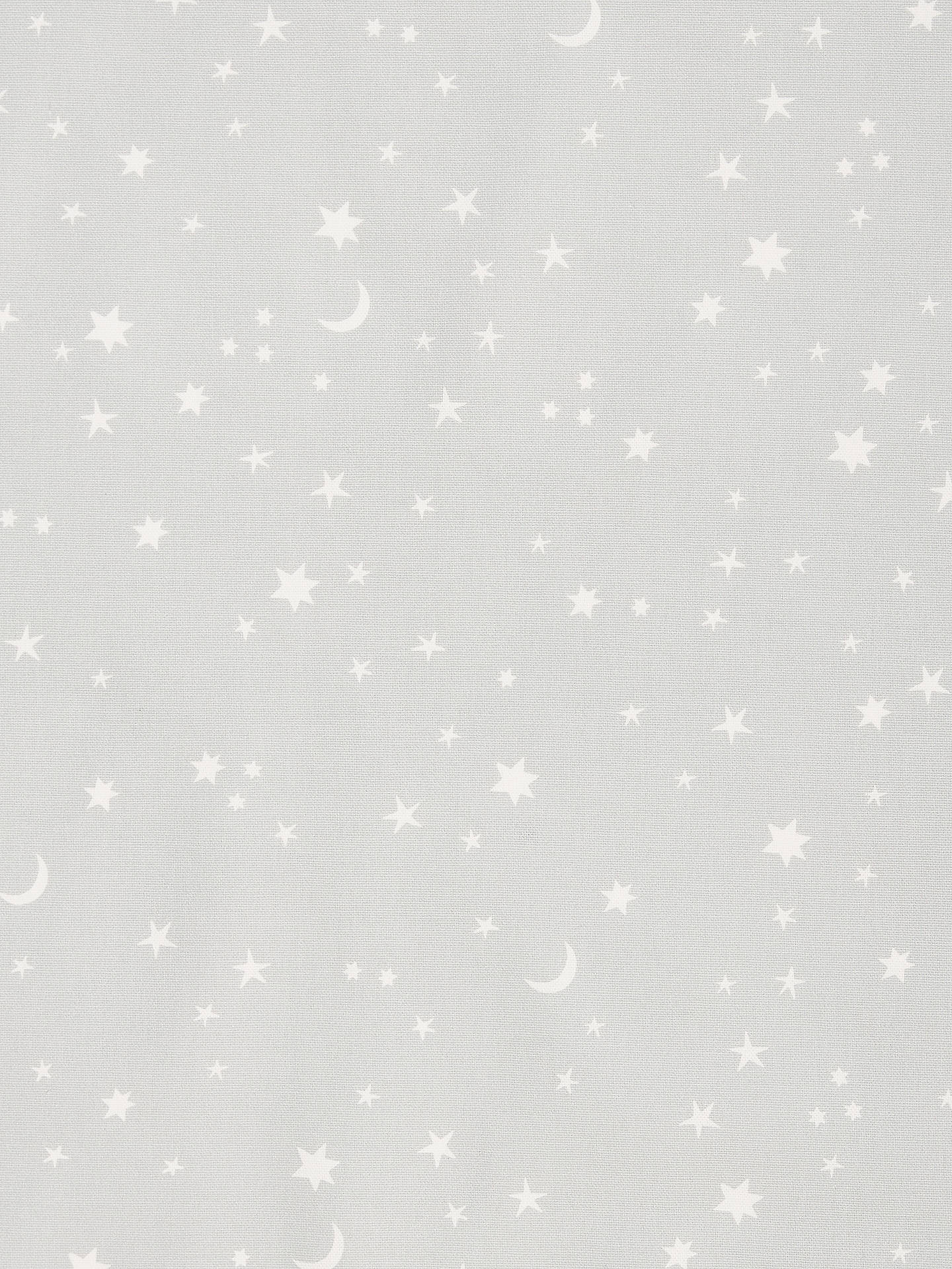 John Lewis Starry Sky Made to Measure Curtains, Cool Grey