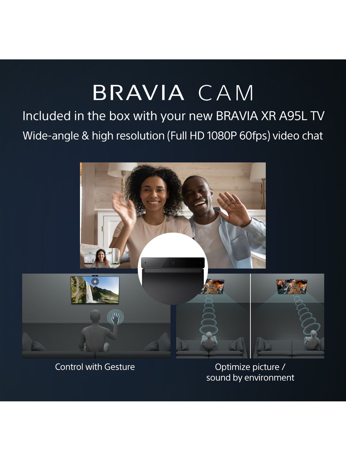 2023 Sony A95L BRAVIA XR QD-OLED 4K TV