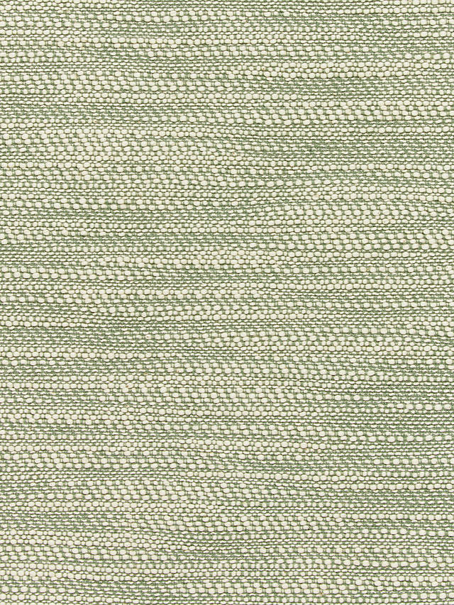 John Lewis BCI Cotton Linen Slub Furnishing Fabric, Green