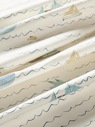 John Lewis Sail Away Furnishing Fabric, Blue