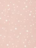 John Lewis Starry Sky Furnishing Fabric, Plaster Pink