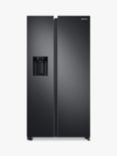 Samsung RS68CG883EB1 Freestanding 65/35 American Fridge Freezer, Black