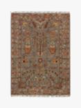 Gooch Oriental Pictorial Rug, L179 x W125 cm, Mid Grey