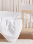 Bedfolk Toddler Duvet Cover Set, 140 x 120cm, Snow