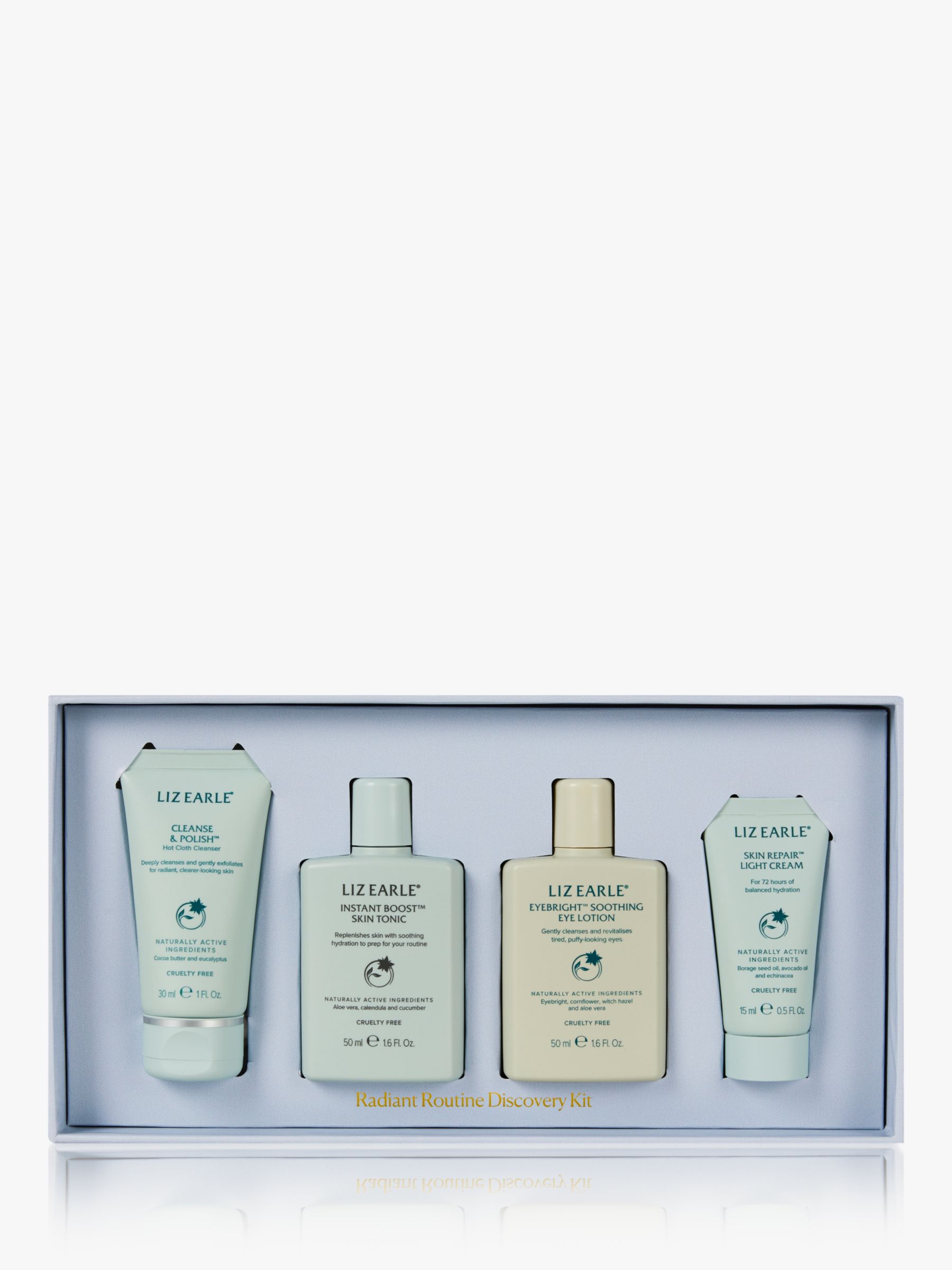 Liz Earle Radiant Routine Discovery Skincare T Set At John Lewis And Partners