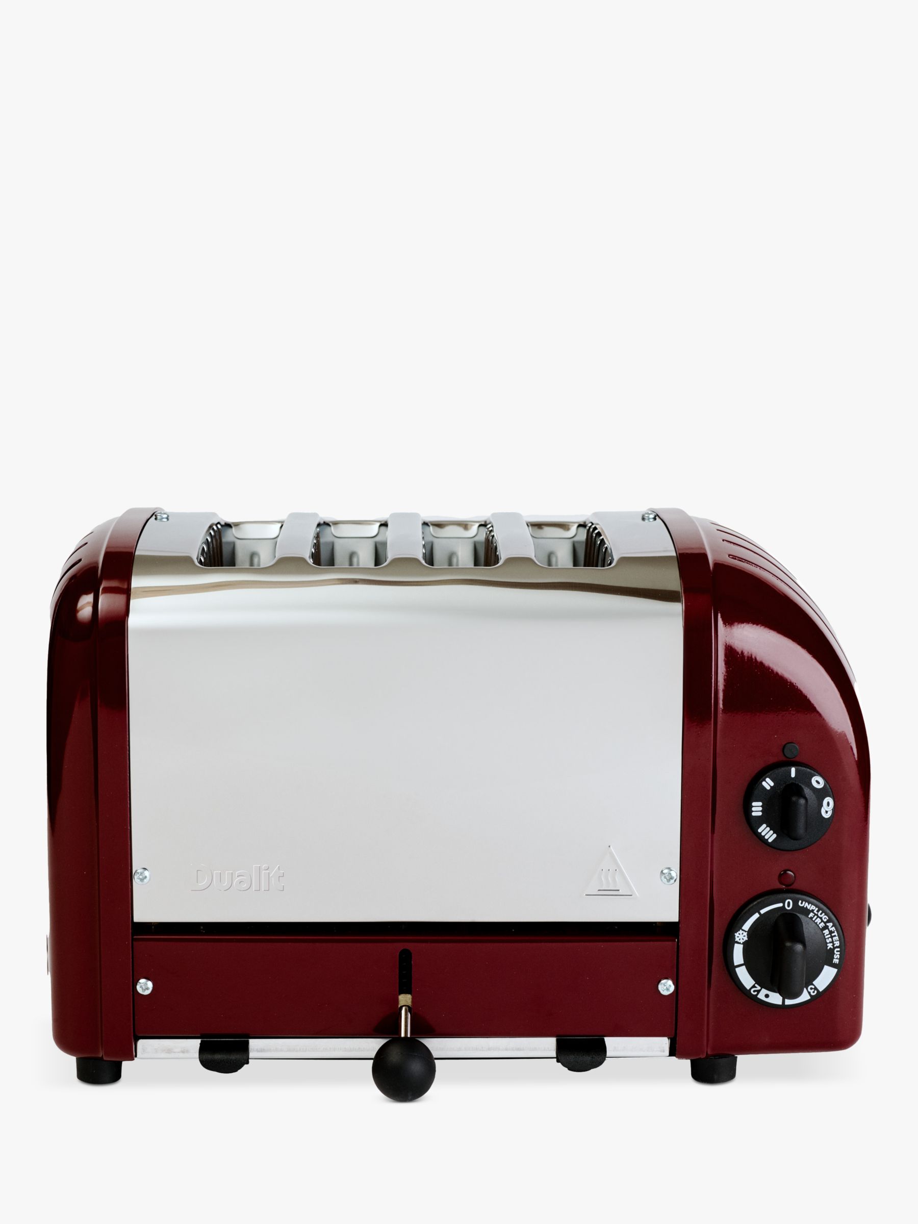 Dualit Lite 4-Slice Toaster with Warming Rack, Metallic Red Review
