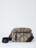 John Lewis ANYDAY Snake Print Camera Bag