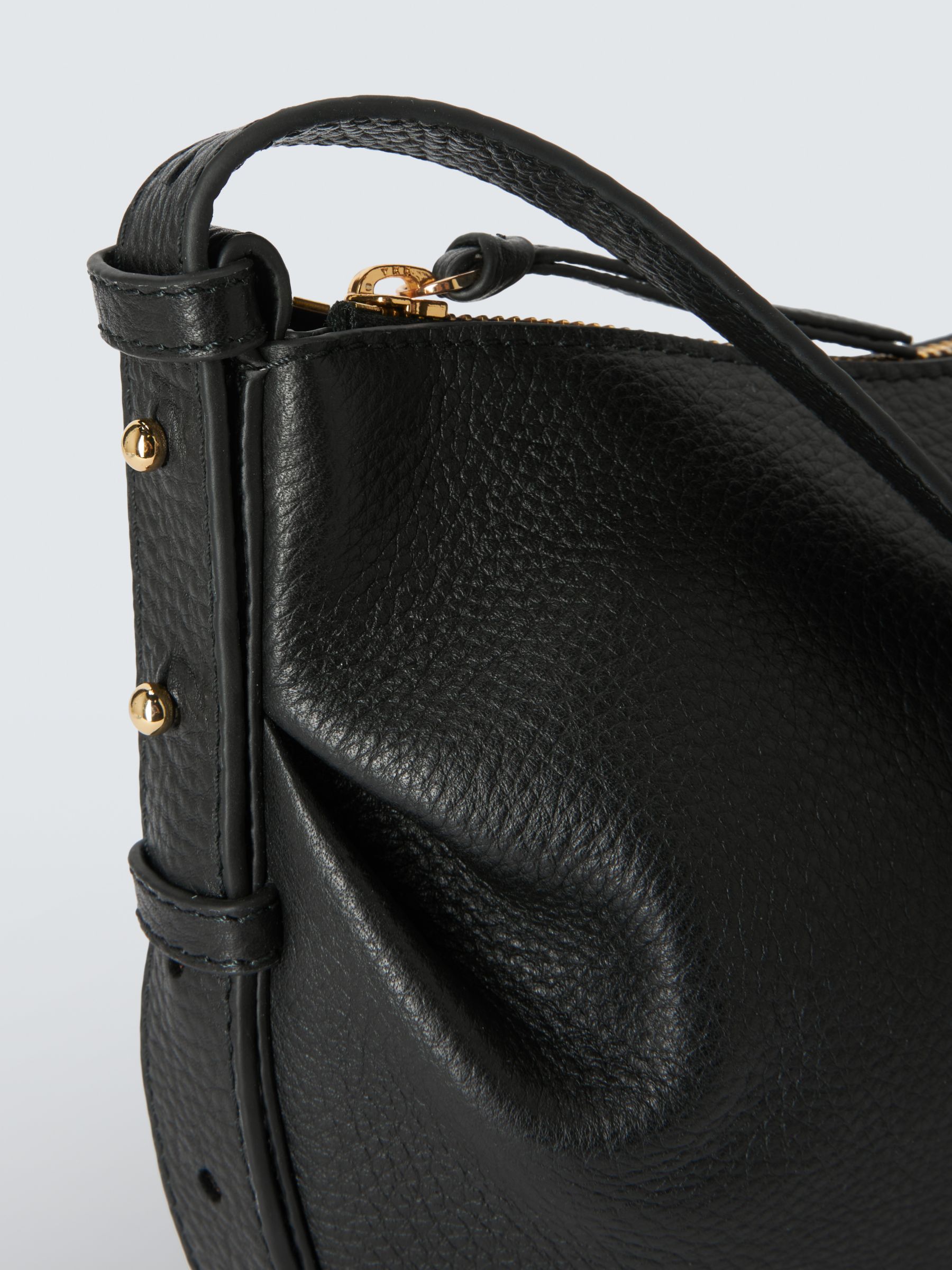 Buy John Lewis Gathered Leather Crossbody Bag Online at johnlewis.com