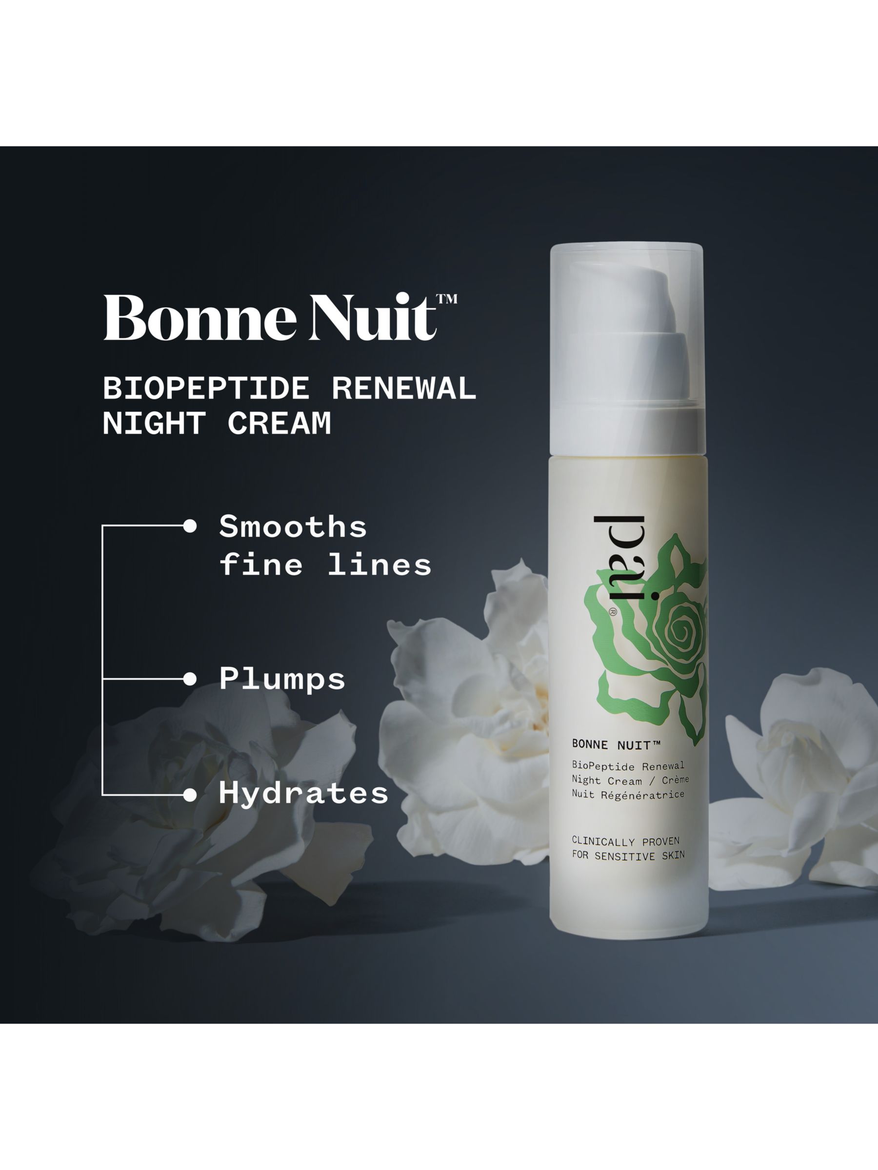 Pai Bonne Nuit BioPeptide Renewal Night Cream, 50ml 3